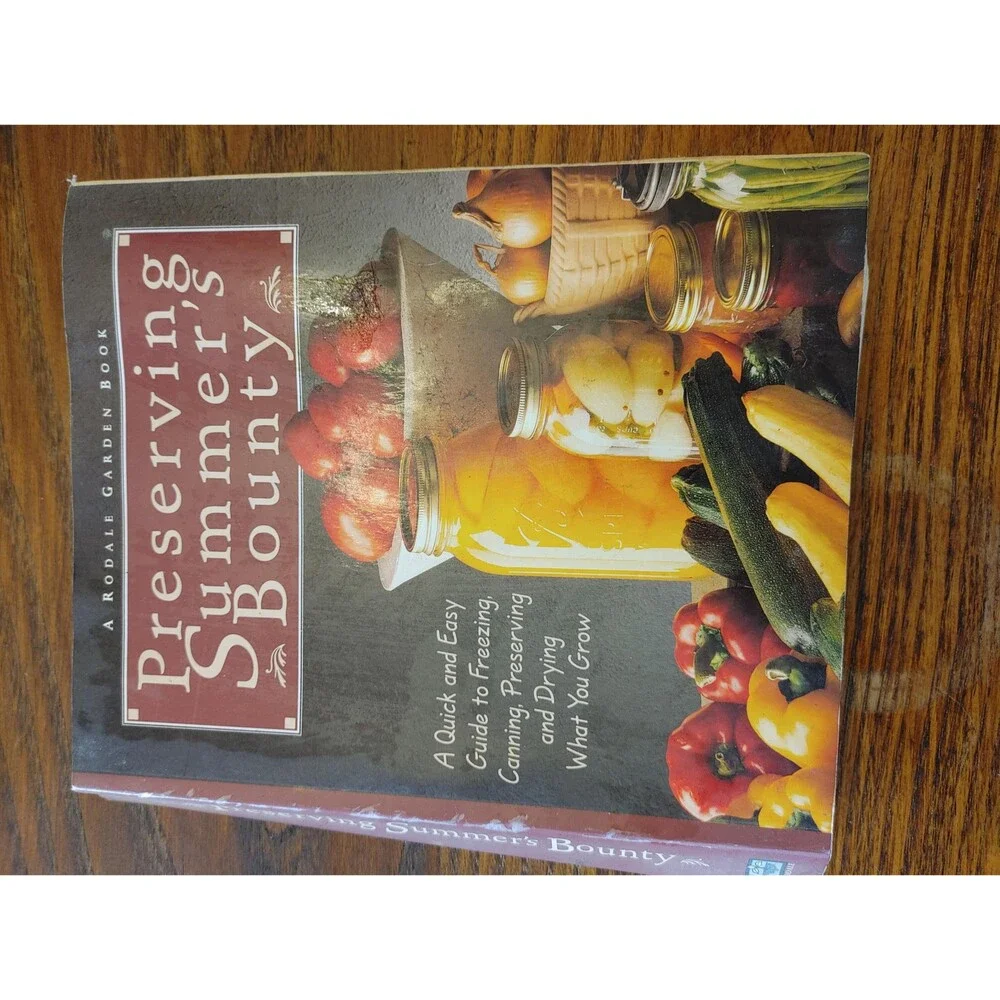 Preserving Summer Bounty Vintage Canning Recipe Book